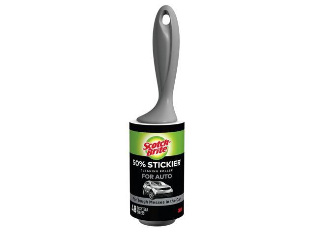 Scotch-Brite 50% Stickier Auto Lint Roller: 4 in. width *48 sheets