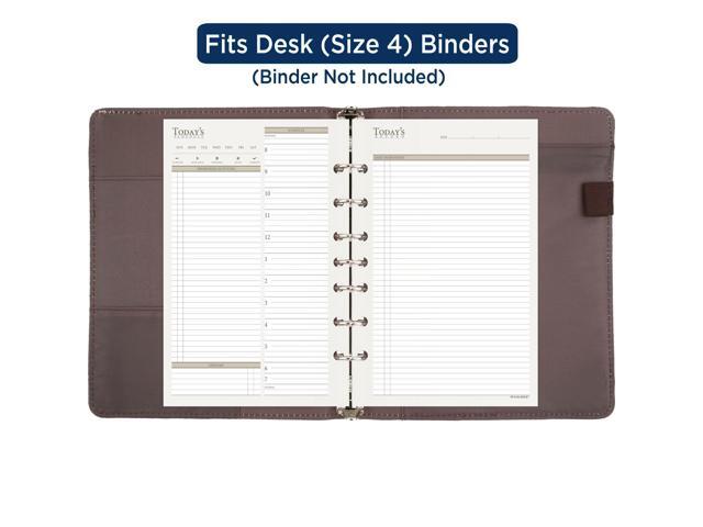 At-A-Glance My Day Planner Refills [Undated]: 8-1/2 in. x 11 in. (White)