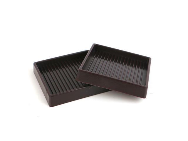 Scotch Anti-Slip Cups: 3 in. x 3 in. (Brown) *2-pack