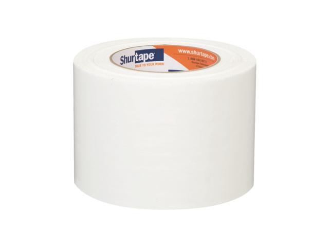 Shurtape Non-UV-Resistant Polyethylene Tape (PE-333): 4 in. (96mm actual) x 60 yds. (White) *serrated edge