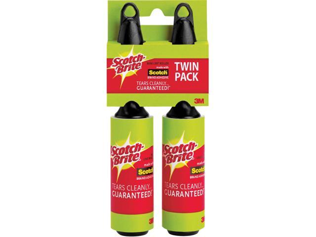 Scotch-Brite Everyday Clean Mini Lint Roller [Mini Size]: 3 in. x 8.5 ft. / 30 sheets / 2-pack (Natural)
