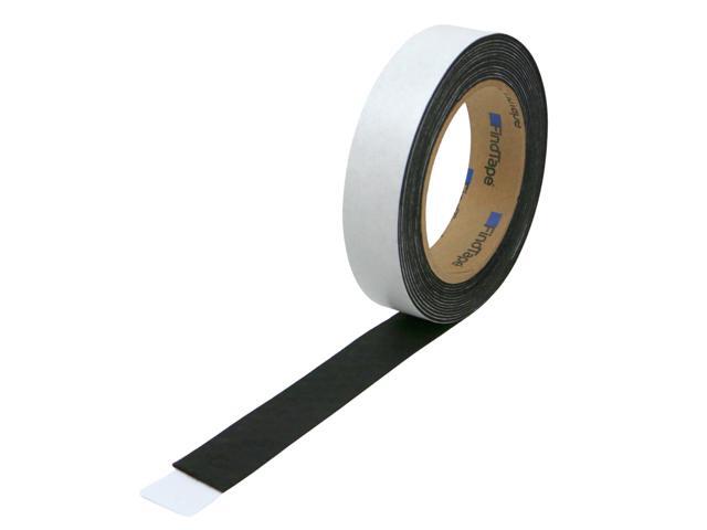 FindTape PF1MM Premium Polyester Felt Tape [1mm thick]: 1 in. x 75 ft. (Black)