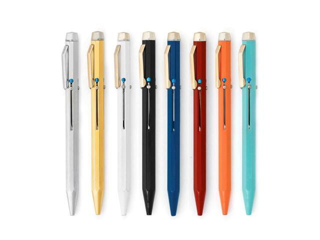 HIGHTIDE Penco 4-Color Ballpoint Pen: 5-1/2 in. (Silver)