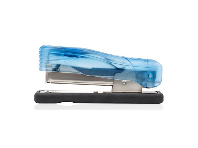 Zenith 501 Desktop Stapler: 5.5 in. length (Transparent Blue)