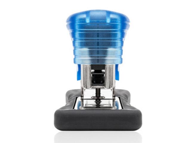 Zenith 501 Desktop Stapler: 5.5 in. length (Transparent Blue)