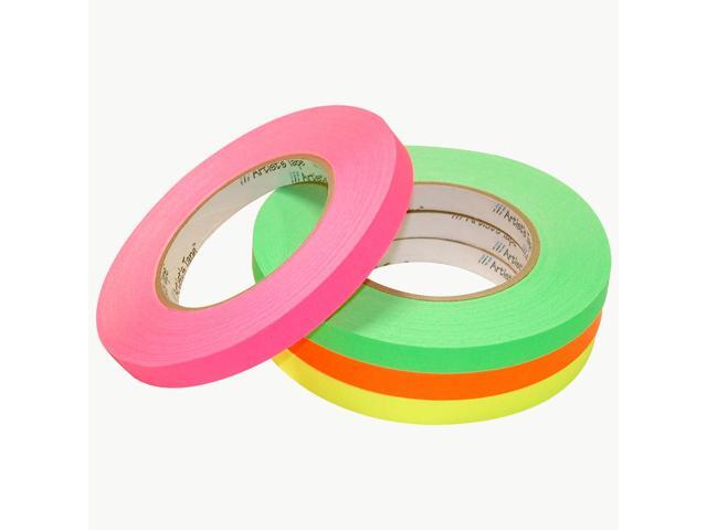 Pro Tapes Fluorescent Console Tape (PRO-Artist-Neon): 1/2 in. x 60 yds. (Fluorescent Green)
