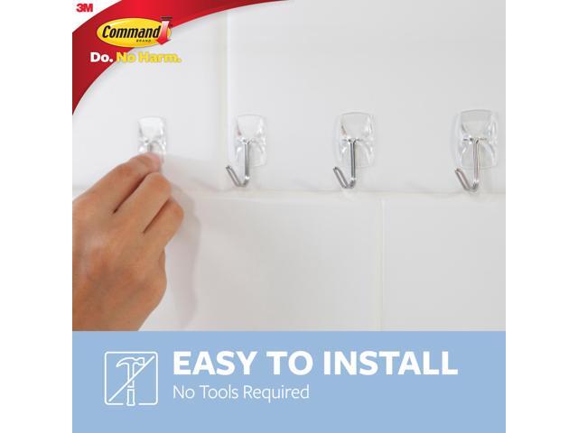 Command Small Clear Refill Strips [Removable]: 16-pack (Clear) *16-pack