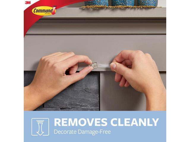 Command Small Clear Refill Strips [Removable]: 16-pack (Clear) *16-pack