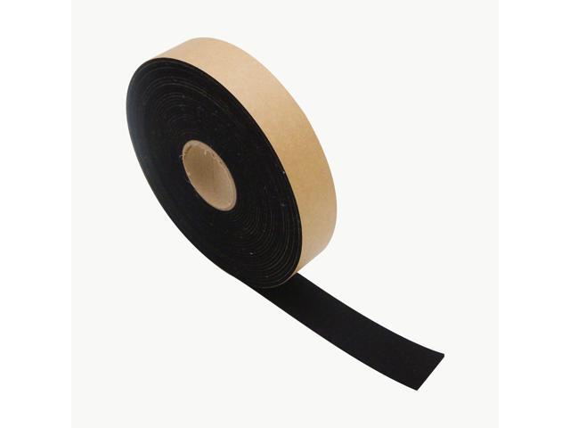 FindTape Polyester Felt Tape [3mm thick] (FELT-08): 1 in. x 10 ft. (Black)