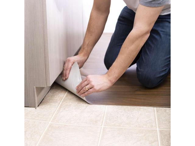 Duck Brand Double-Sided Vinyl Flooring Tape: 2 in. (48mm actual) x 50 ft. (White)