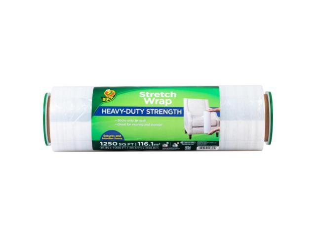 Duck Brand Stretch Wrap: 15 in. x 1000 ft. (Clear) *80 gauge film 285709