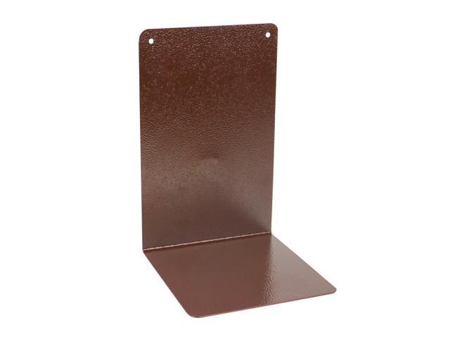 Ellepi Single Bookends: 7-1/2 inch medium (Textured Brown)