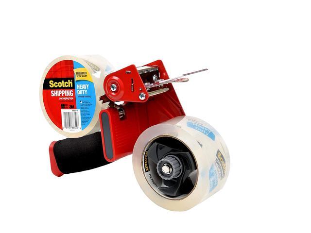 Scotch Packaging Tape and Dispenser with 2 Rolls of Tape