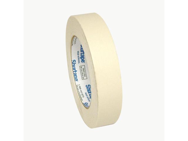 Shurtape Utility Grade Masking Tape (CP-83): 4 in. (96mm actual) x 60 yds. (Natural) *non-branded, white core