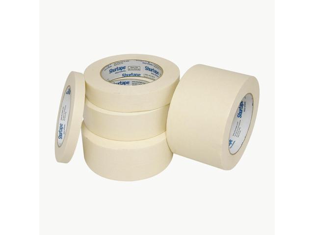 Shurtape Utility Grade Masking Tape (CP-83): 4 in. (96mm actual) x 60 yds. (Natural) *non-branded, white core
