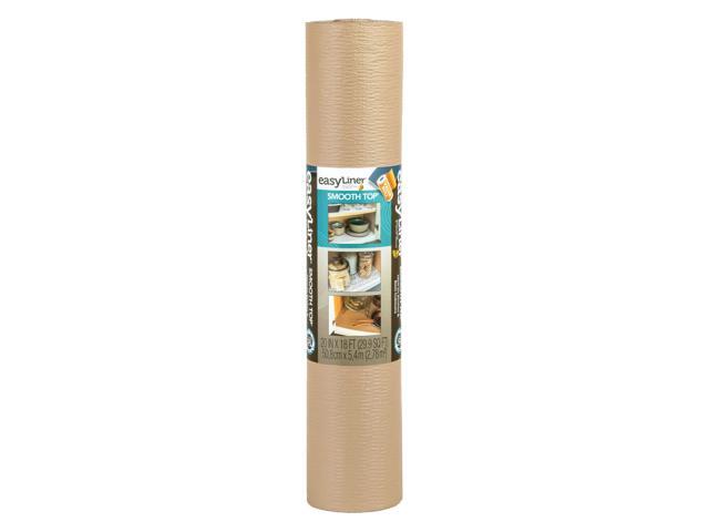 Duck Brand EasyLiner Smooth Top Shelf Liner [Non-Adhesive]: 20 in. x 18 ft. (Taupe)
