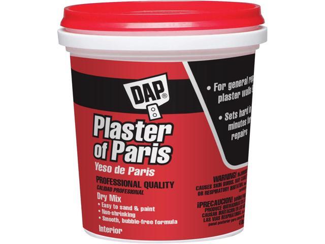 DAP 10310 Plaster of Paris, 8 lb, Bag, White, Plaster of Paris