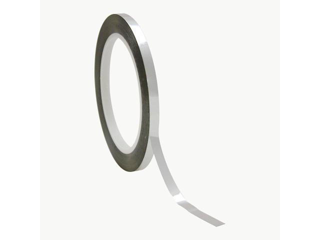 JVCC MPF-01 Metalized Polyester Film Tape: 1/4 in x 72 yds. (Silver)