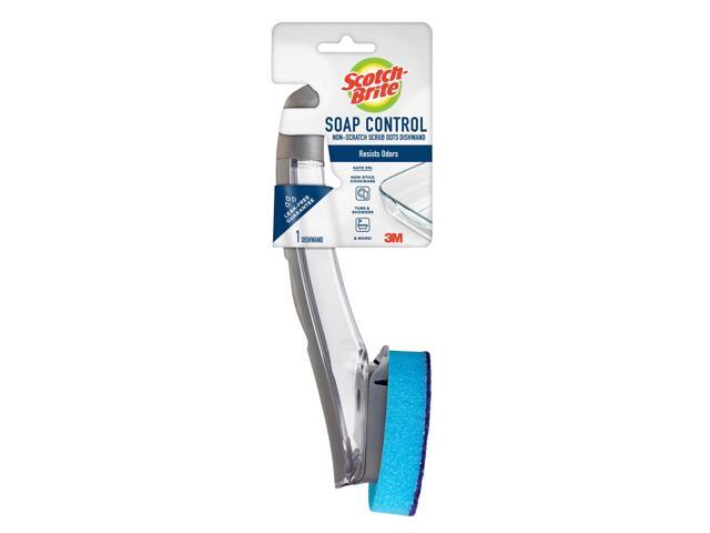 Scotch-Brite Non-Scratch Advanced Soap Control Dishwand, Leak-Free Guarantee, Long Lasting and Reusable