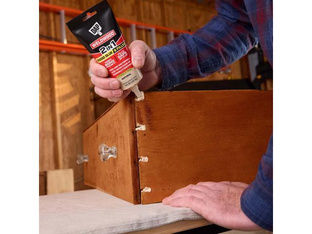 DAP Weldwood 2 in 1 Wood Glue & Filler: 5 fl. oz. (Natural)