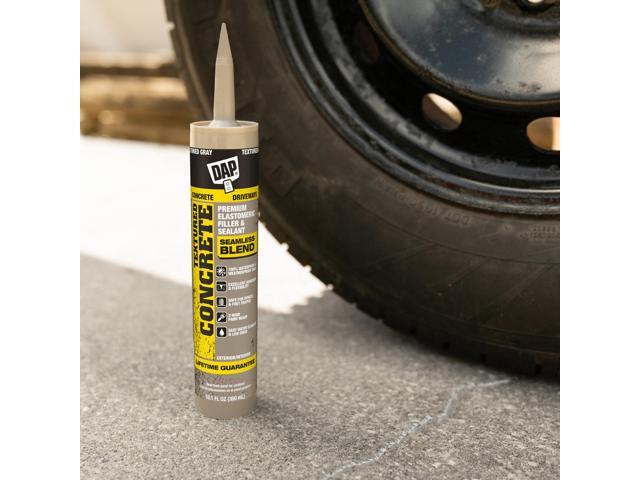 DAP Textured Concrete Premium Elastomeric Latex Filler & Sealant: 10.1 fl oz. (Grey)