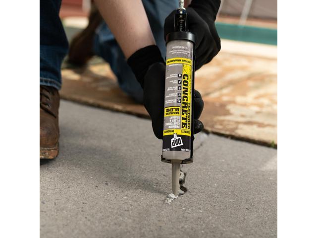 DAP Textured Concrete Premium Elastomeric Latex Filler & Sealant: 10.1 fl oz. (Grey)