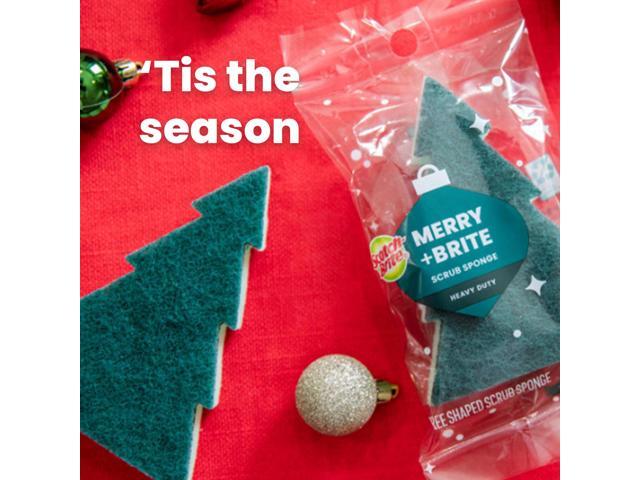 Scotch-Brite Merry + Brite Heavy Duty Scrub Sponge: 1-pack (Green)