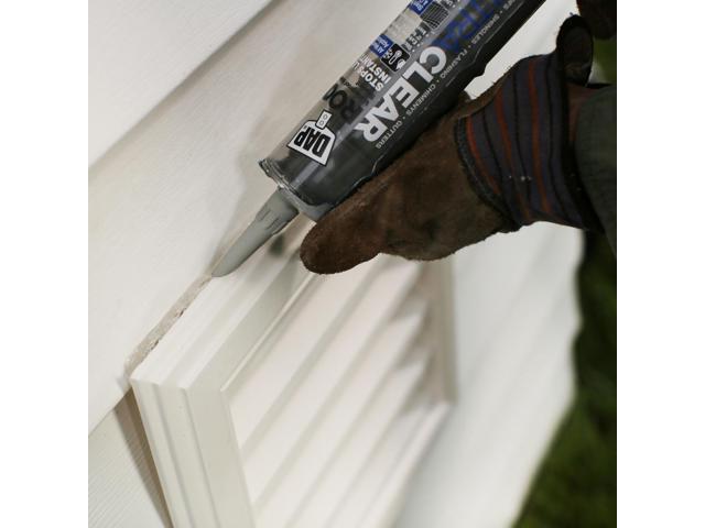 DAP Ultra Clear Roof Waterproof Rubberized Sealant: 10.1 fl oz. (Crystal Clear)