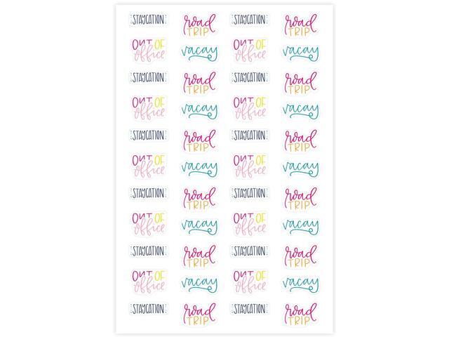 At-A-Glance Simplified System by Emily Ley Phrase Sticker Pack: 6-pack