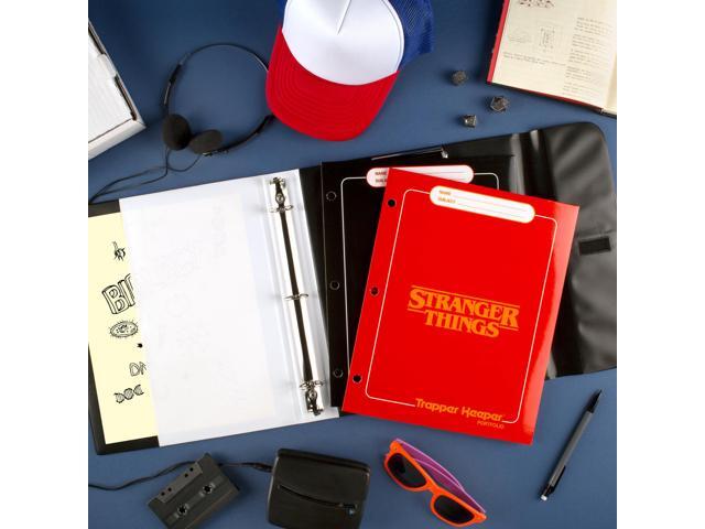 Mead Trapper Keeper STRANGER THINGS Binder [Creatures]: 9-3/4 in. x 12 in.