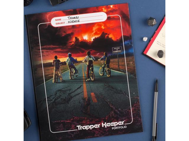 Mead Trapper Keeper STRANGER THINGS Pocket & Prong Paper Folder: 9-3/4 in. x 12 in. *1 folder