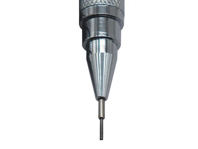 DW SitePro Mechanical Drafting Pencils: 2.0mm lead / 2 pencils / 2 replacement leads (Silver)