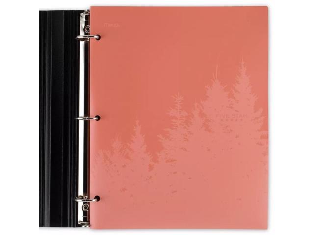Five Star Recycled 2-Pocket Plastic Folder: 9 in. x 11 in. (Glacier Blue) *1 folder