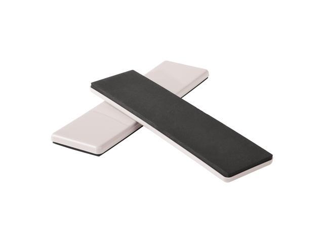 Scotch Rectangle Furniture Sliders: 9 in. x 2-1/2 in. / 4-pack (Beige)