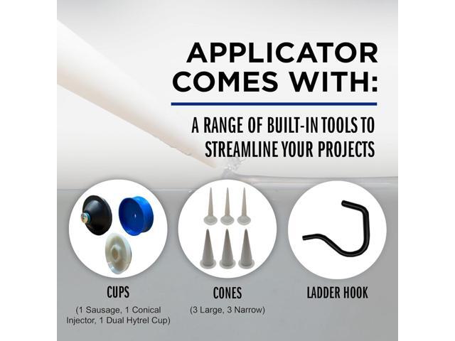 Newborn Sausage/Cartridge Applicator (420AL): 20 oz. sausage / 10 oz. cartridge dispenser (Grey)