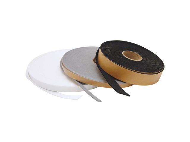 FindTape Polyester Felt Tape [3mm thick] (FELT-08): 1 in. x 50 ft. (Black)