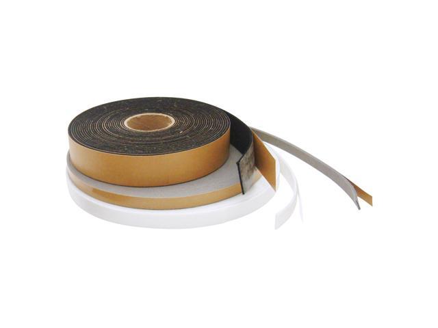 FindTape Polyester Felt Tape [3mm thick] (FELT-08): 1 in. x 50 ft. (Black)