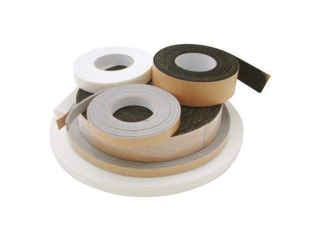 FindTape Polyester Felt Tape [3mm thick] (FELT-08): 1 in. x 50 ft. (Black)