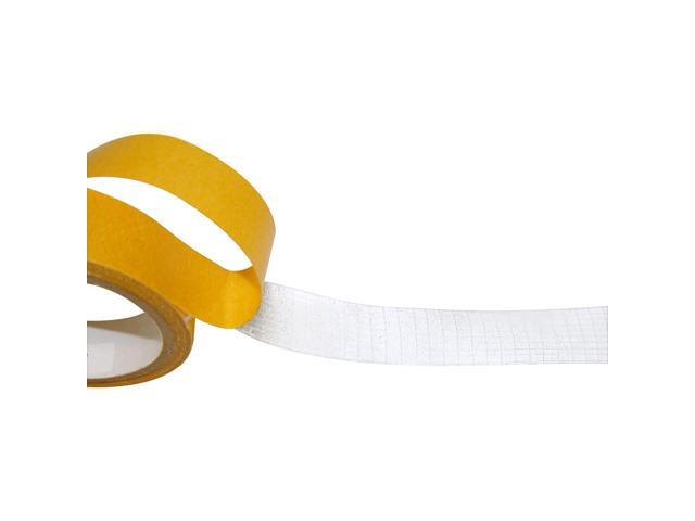 Jvcc Dc-Scrim-9 Double-Sided Scrim Tape [Heavy Duty]: 1 In. X 75 Ft. (Clear)