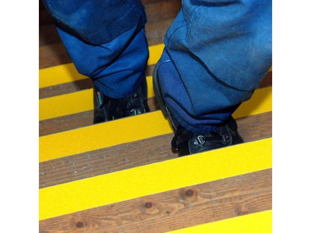 FindTape AST-35 Premium Solid Colors Anti-Slip Non-Skid Tape [3 inch wide, 60 grit]: 3 in. x 60 ft. (Blue)