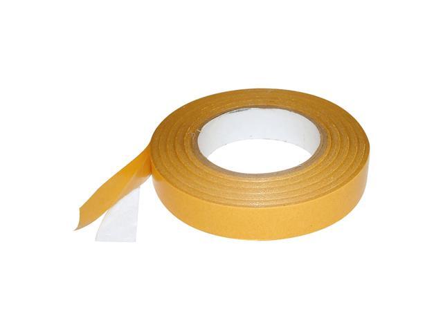 JVCC Double-Sided Film Tape: 4 in. (96mm actual) x 60 yds. (Clear)