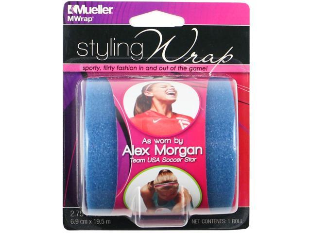 Mueller Styling MWrap Foam Hair Wrap: 2-3/4 in. x 21.4 yds. (Blue) *styling-wrap packaging