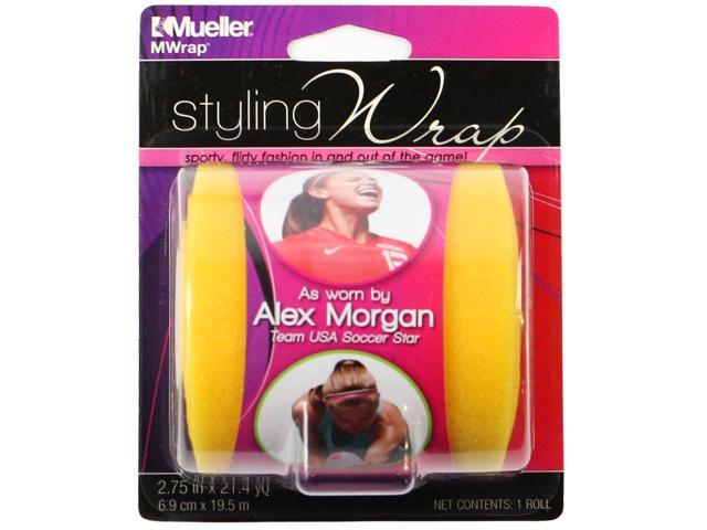 Mueller Styling MWrap Foam Hair Wrap: 2-3/4 in. x 21.4 yds. (Gold) *styling-wrap packaging
