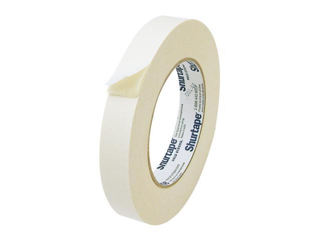 Shurtape Double-Sided Flat Paper Tape: 3/4 in. x 36 yds. (Natural)