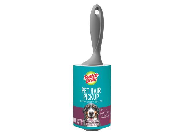 Scotch-Brite Pet Hair Pickup Lint Roller: 4 in. width (Natural) *100 sheets 839RS-100