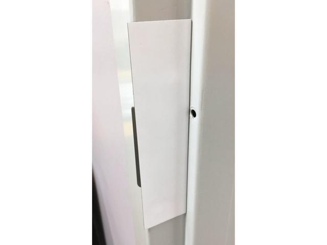 FindTape Door Lockdown Magnets: 2 in. x 8 in. (White) *10-pack DLM-10W