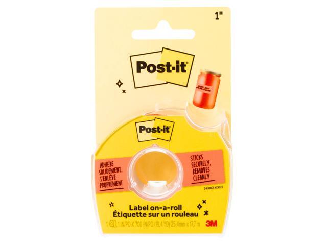 Post-it Labeling and Cover-up Tape: 1 in. x 700 in. (Vital Orange) 658LRO
