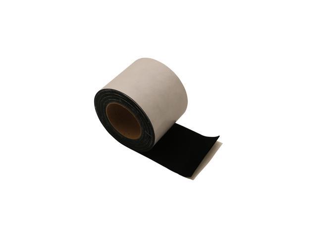 JVCC Acrylic Craft Felt Tape, 1mm Thick Adhesive Felt: 4 in. x 25 ft. (Black)