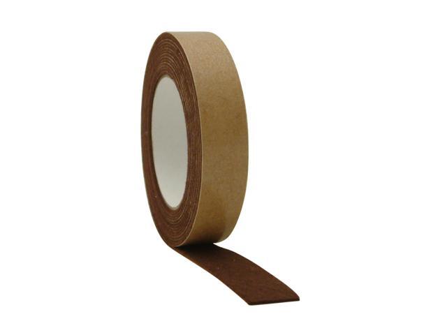 JVCC FELT-06 Polyester Felt Tape: 2 in x 75 ft. (1mm thickness, Black)