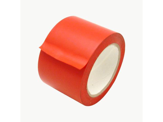 JVCC V-36P Premium Colored Vinyl Tape: 3 in x 36 yds. (Red)